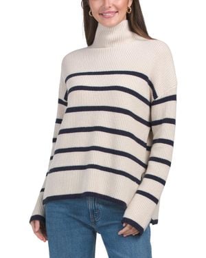 TJ Maxx Wool And Cashmere Blend Martine Sweater, Wool/Cashmere - Natural
