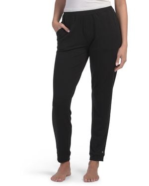 TJ Maxx Lounge Pants For Spandex/Polyester/Rayon - Black