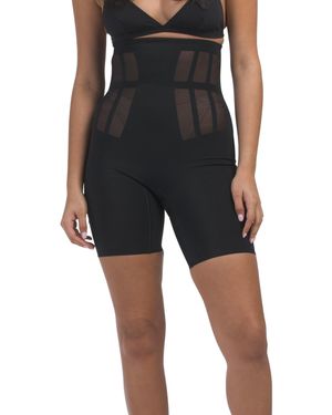 TJ Maxx Luxe Control High Waist Shaping Shorts For - Black