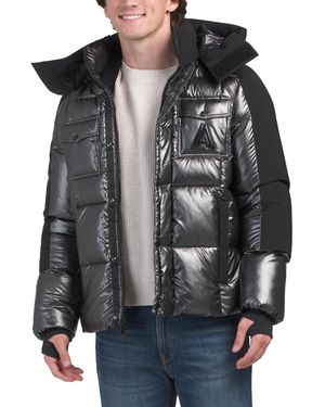 TJ Maxx Chambery Expedition Puffer Parka For Polyester - Black