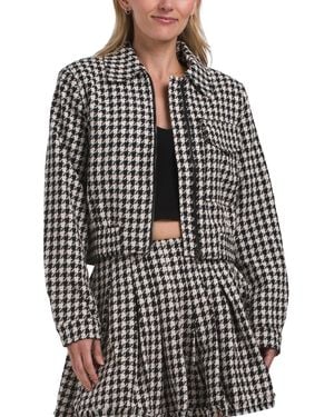 TJ Maxx Marley Bomber Jacket, Polyester - Black