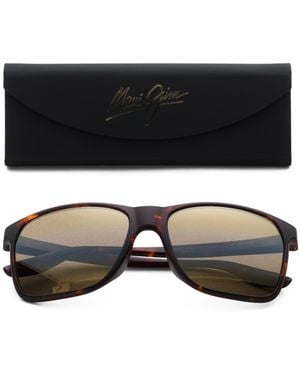 TJ Maxx 58.5Mm Pailolo Polarized Rectangle Sunglasses For - Black