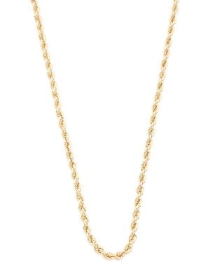 TJ Maxx 14Kt Velvet Rope Chain Necklace - Metallic