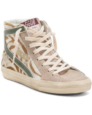 TJ Maxx Suede Sneakers For Leather/Suede - Natural