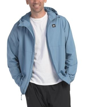 TJ Maxx Windbreaker Jacket For Polyester - Blue