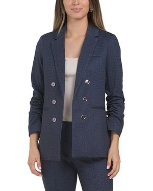 TJ Maxx Denim Jacket For Polyester - Blue