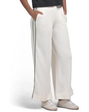 TJ Maxx Weekend Vibes Pants, Cotton/Polyester - White
