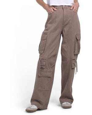 TJ Maxx Multi Pocket Cargo Pants For Cotton - Brown