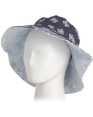 TJ Maxx Bandana Printed Bucket Hat For Cotton - Blue