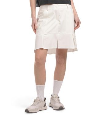 TJ Maxx Upf 30 Naples Skort For Spandex/Polyester - White