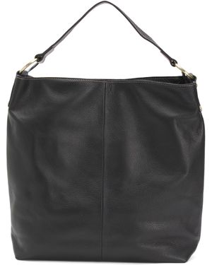 TJ Maxx Leather Cynthia Handbag For - Black