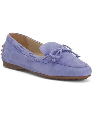 TJ Maxx Suede Dublino Flats For - Blue
