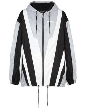 Balmain Windbreaker Jacket - Black