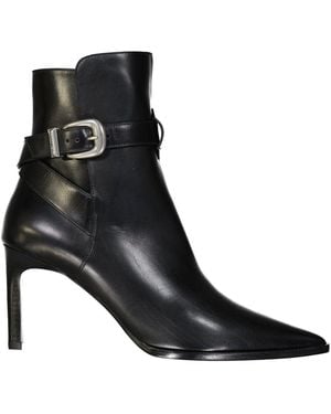 Celine Stivali in pelle Jodphur - Nero