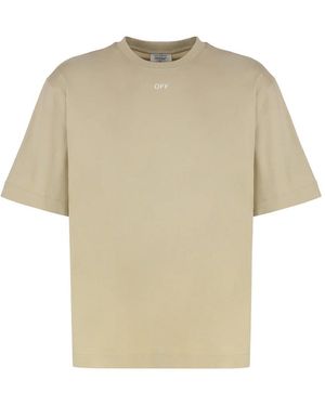 Off-White c/o Virgil Abloh T-Shirt - Natural