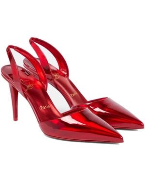 Christian Louboutin Slingback Pumps - Rot