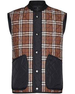 Burberry Weaverton Vest Jacket - Multicolour