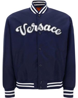 Versace Bomber Jacket - Blue