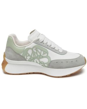 McQueen Sneakers Sprint Runner - Bianco