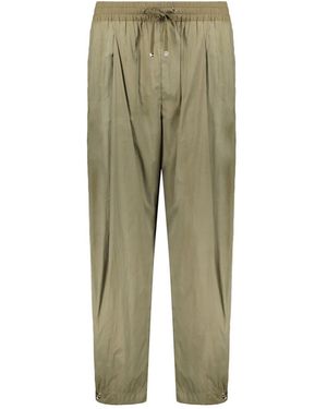 Herno Drawstring Elastic Waist Trousers - Green