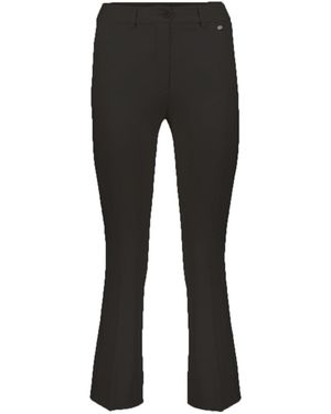 Herno Flared Trousers - Black
