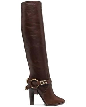Dolce & Gabbana High Boots - Brown