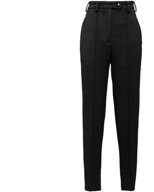 Prada Wool Trousers - Black