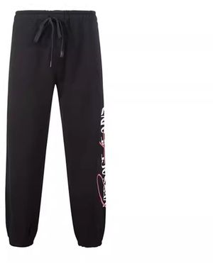 Versace Jeans Couture Cotton Sweatpants - Nero