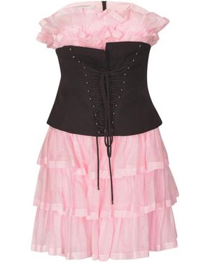 Philosophy Di Lorenzo Serafini Mini abito - Rosa