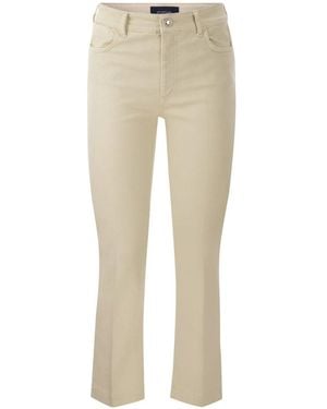 Sportmax Nilly Cotton Denim Jeans - Natural