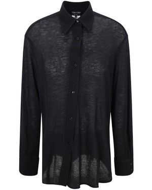 Tom Ford Cashmere Shirt - Blue