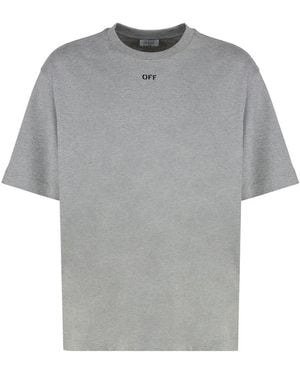 Off-White c/o Virgil Abloh Logo T-Shirt - Grey