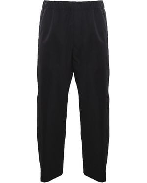 McQueen Cotton Trousers - Black