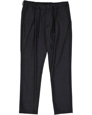 Herno Straight Trousers - Black