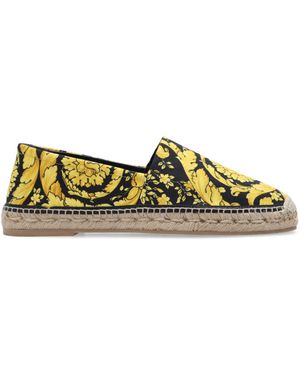 Versace Espadrillas stampate Barocco - Giallo