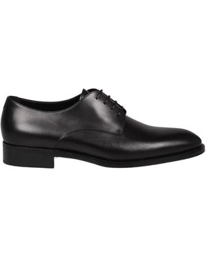 Saint Laurent Adrien Leather Derbys - Nero