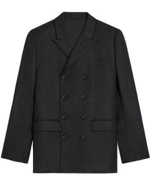 Celine Céline Wool Blazer Jacket - Black