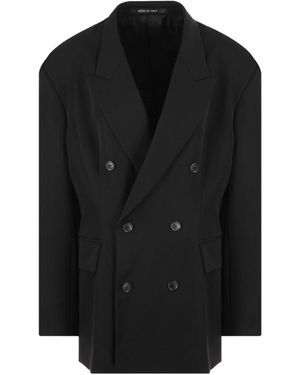 Balenciaga Wool Jacket - Black