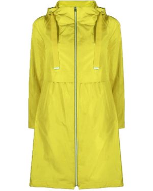 Herno Lightweight Parka Coat - Yellow