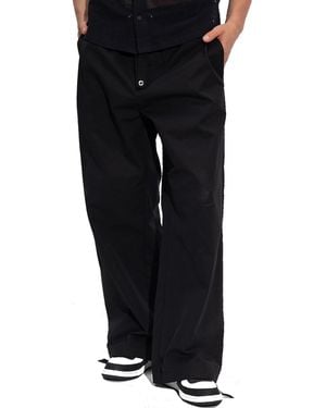 Versace Baumwollhose - Schwarz