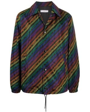 Givenchy Chain Nylon Jacket - Green