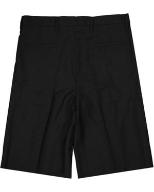 Versace Wool Classic Shorts - Schwarz