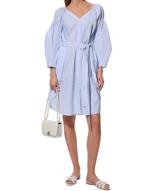 Stella McCartney Baumwollkleid - Blau