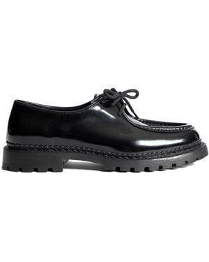 Saint Laurent Scarpe da ginnastica in pelle - Nero