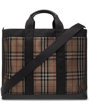 Burberry Ormond Shopper Bag - Black