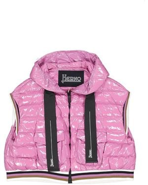Herno Down Vest Jacket - Pink