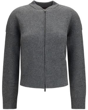 Max Mara Studio Carnet Cardigan - Gray