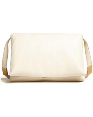 Marni Padded Leather Bag - Natural