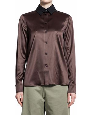 Loewe Silk Shirt - Brown