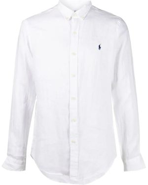 Ralph Lauren Linen Shirt - White